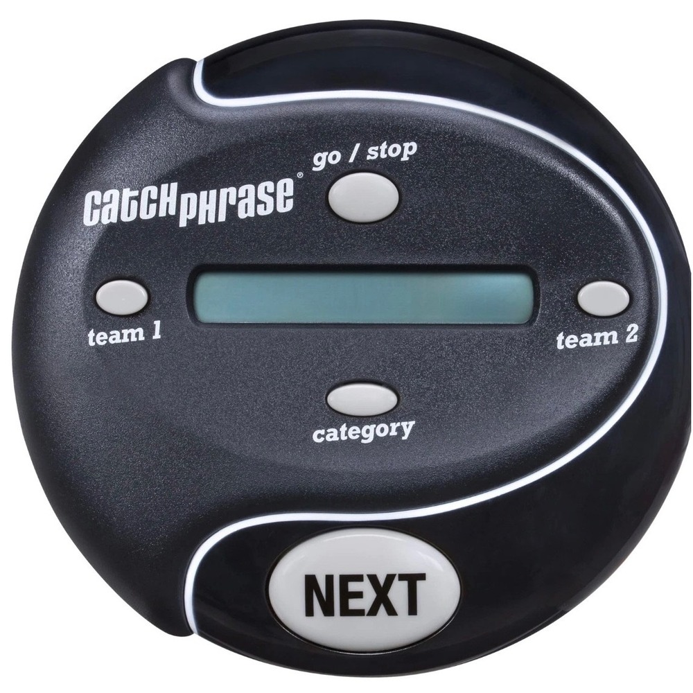 Hasbro Gaming Catch Phrase Electronic Handheld Party Game Black 2016 Edition